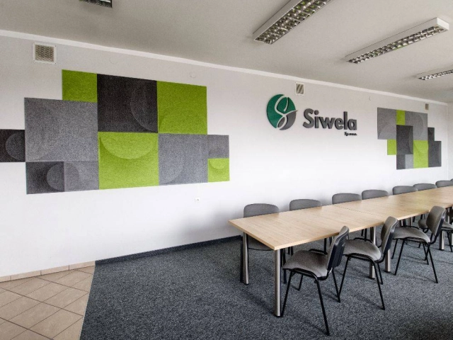 Sala konferencyjna o powierzchni 84m2 (pomieści do 50 osób). Sale konferencyjne wynajem Świdnica Siwela